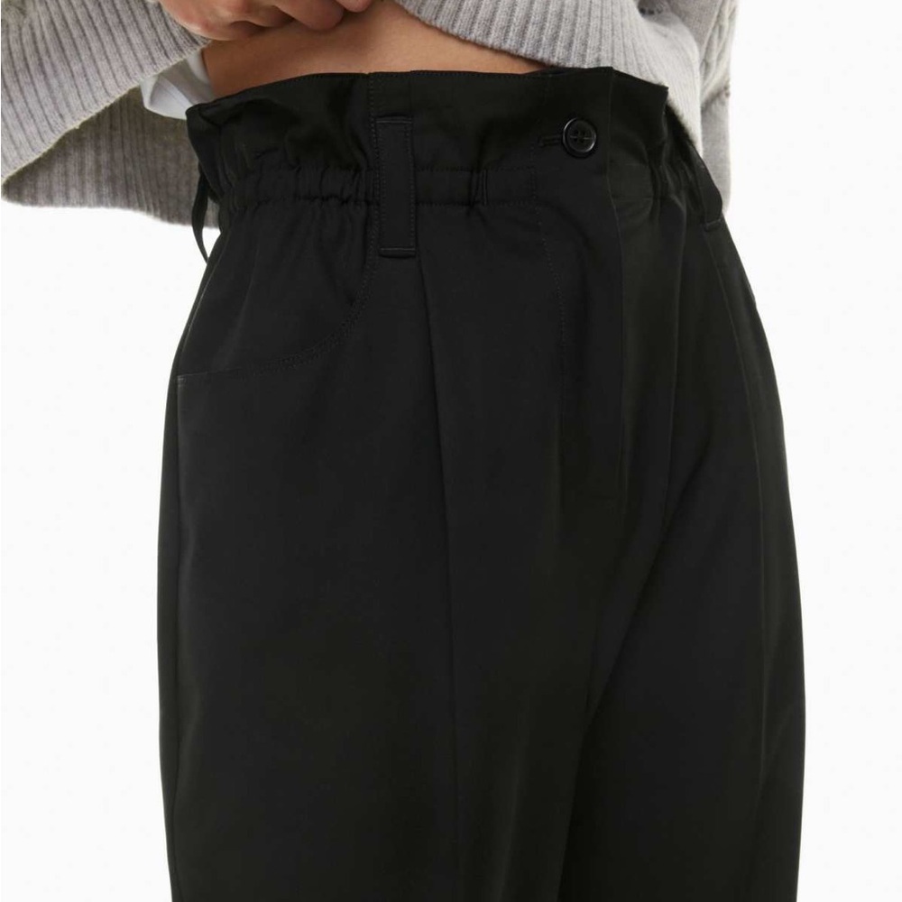 Aritzia - Sunday Best Shellie Pant – Size 0, Black, Perfect Condition